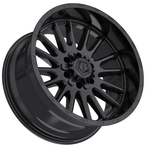 TIS Wheels – 567B – Black – 20″x10″ -25mm – All weather Wheels – 567B2106825